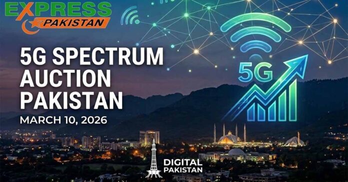 5G spectrum auction Pakistan