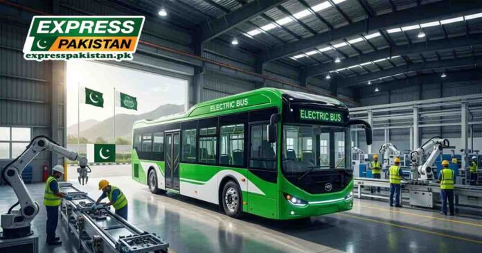 Electric Bus Production in Taxila