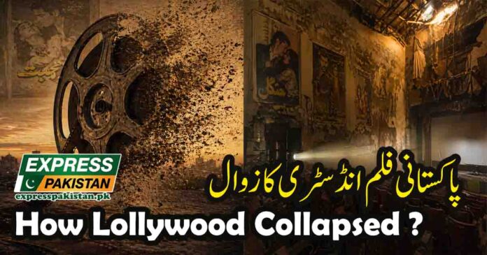 Pakistan film industry decline — abandoned Lollywood cinema theatre