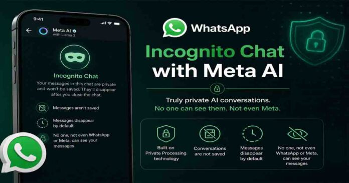 WhatsApp Incognito Chat